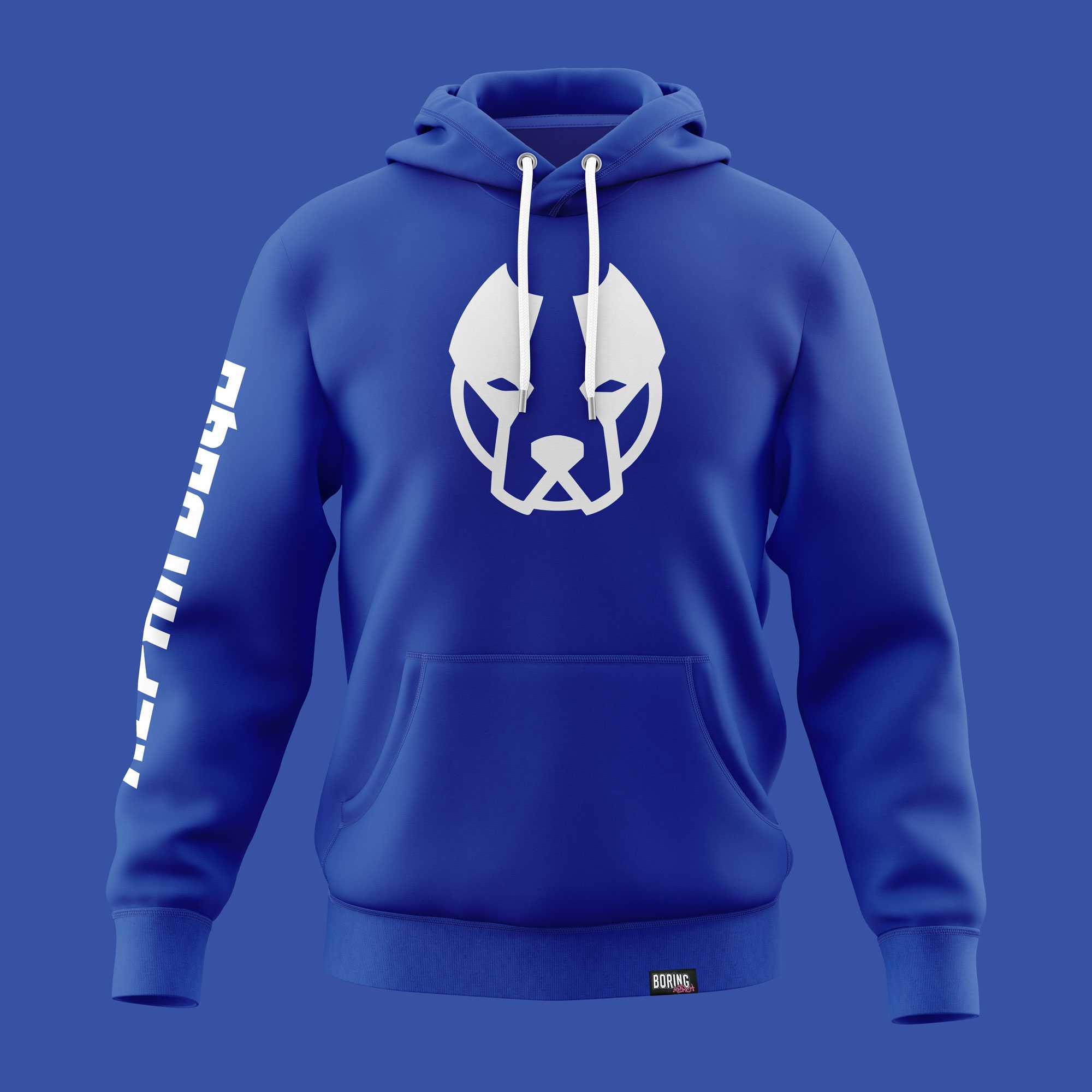 Alpha Dogs BLUE HOODIE - Official merchandise